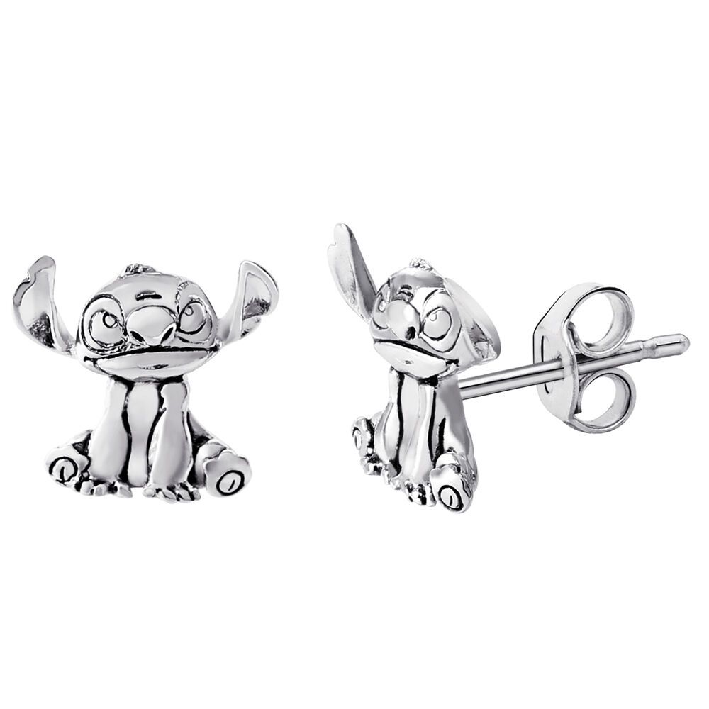 Disney Stitch Naušnice Srebrne slika 4