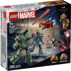 LEGO 76320 Iron Man & War Machine vs. Hammer Drones