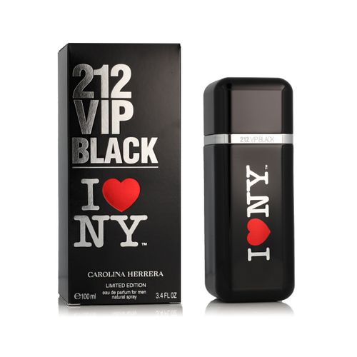 Carolina Herrera 212 VIP Black I Love NY Eau De Parfum 100 ml (man) slika 1