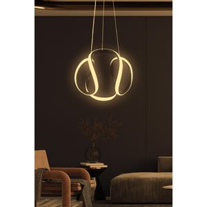 Venaticorus Black-Yellow Light Black Chandelier