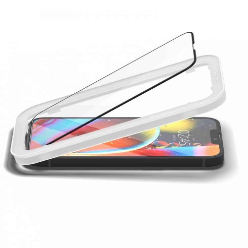 SPIGEN ALIGNMASTER GLASS TR. KALJENO STAKLO ZA iPHONE 13/13 PRO slika 3