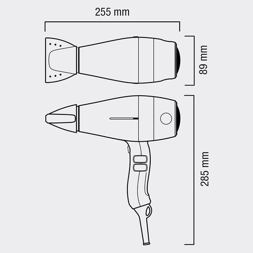 Valera Swiss Silent Jet 8500 Push 2000W sušilo za kosu slika 2