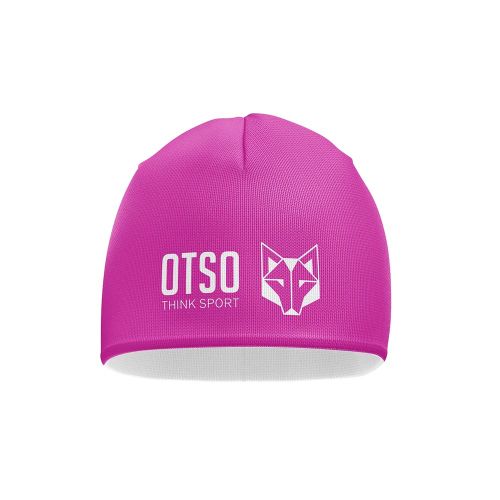 Otso zimskla kapa Fluo Pink &amp; White slika 1