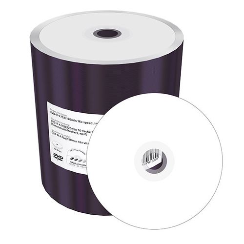 DVD-R MEDIJ PRINTABLE MEDIARANGE SPINDLE (SHRINK) 1/100 slika 1