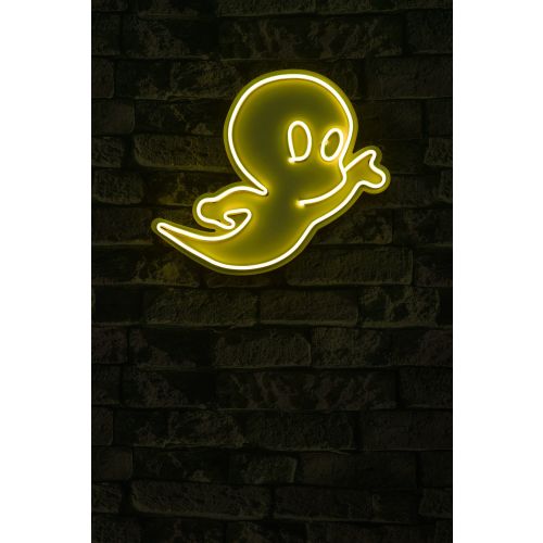 Wallity Ukrasna plastična LED rasvjeta, Casper The Friendly Ghost - Yellow slika 10