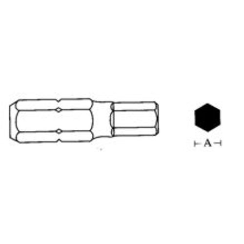 Jonnesway imbus nastavak 6 x 30 mm, šesterokutni 10 mm slika 1