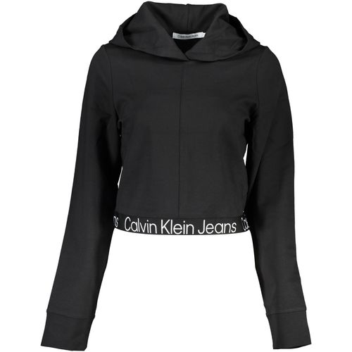 CALVIN KLEIN WOMEN'S ZIPLESS SWEATSHIRT BLACK slika 1