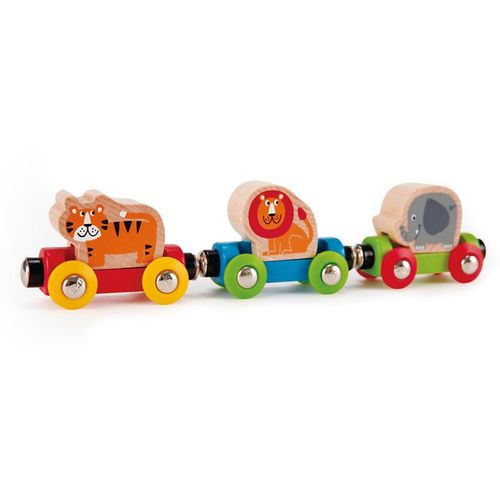 Hape Drveni vozić Jungle Journey Train E3807B  slika 1