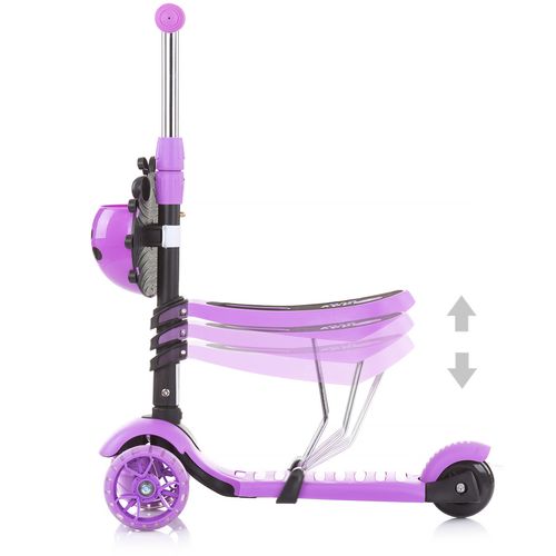 Chipolino romobil / guralica Kiddy Evo violet slika 3