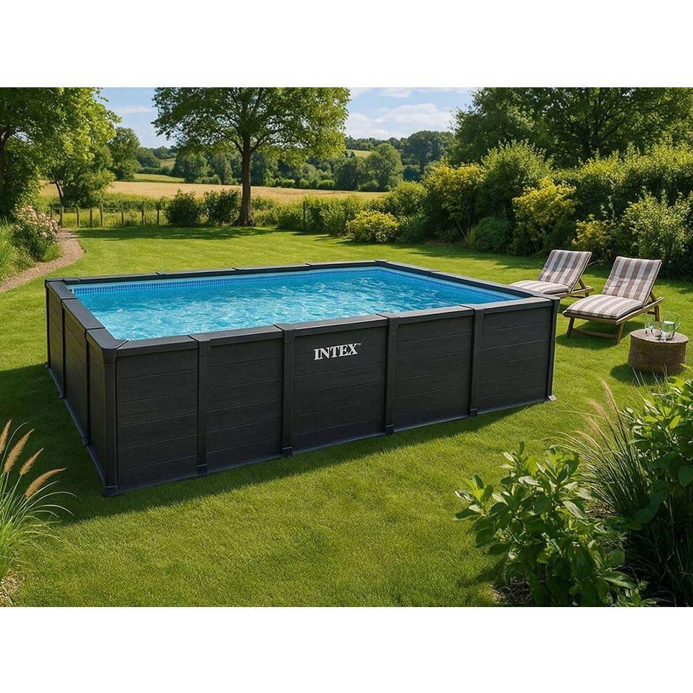 Intex Pravougaoni bazen sa panel konstrukcijom set 600 x 300 x 124 cm 26398GS slika 3