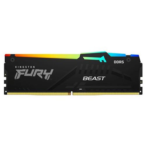 Kingston DDR5 64GB (2x32) 6000MHz FURY Beast RGB slika 1