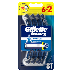 Gillette jednokratni brijači Blue 3 Plus Comfort  6+2 kom