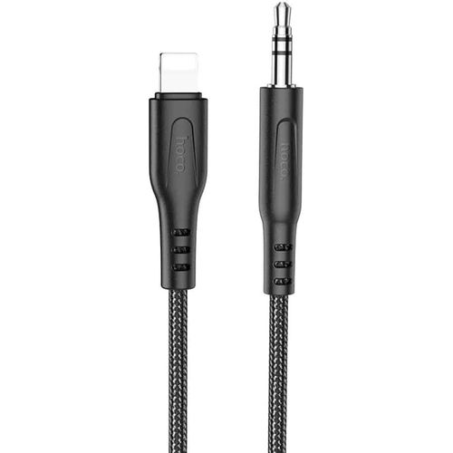 Hoco - Adapter audio kabela (UPA18) - Lightning to Jack 3,5 mm, 1 m - crni slika 2