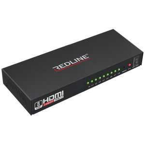 REDLINE HDMI razdjelnik, 1 ulaz - 8 izlaza - HS-8000