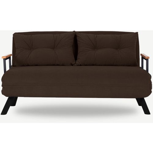 Atelier Del Sofa Dvosjed na razvlačenje, Smeđa, Sando 2-Seater - Brown slika 2