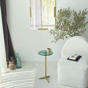 Solis 25 - Gold, Green Gold
Green Side Table