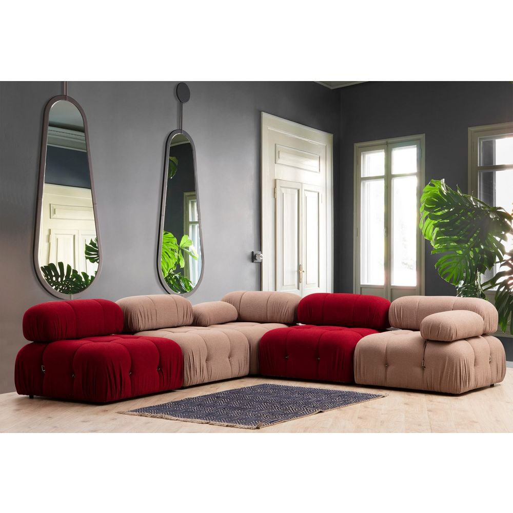Bubble O1 - Crveni Jednosjed Sofa slika 12