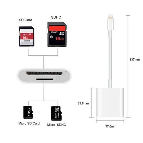 Lighting Čitač kartica 2in1 SD+TF slika 2