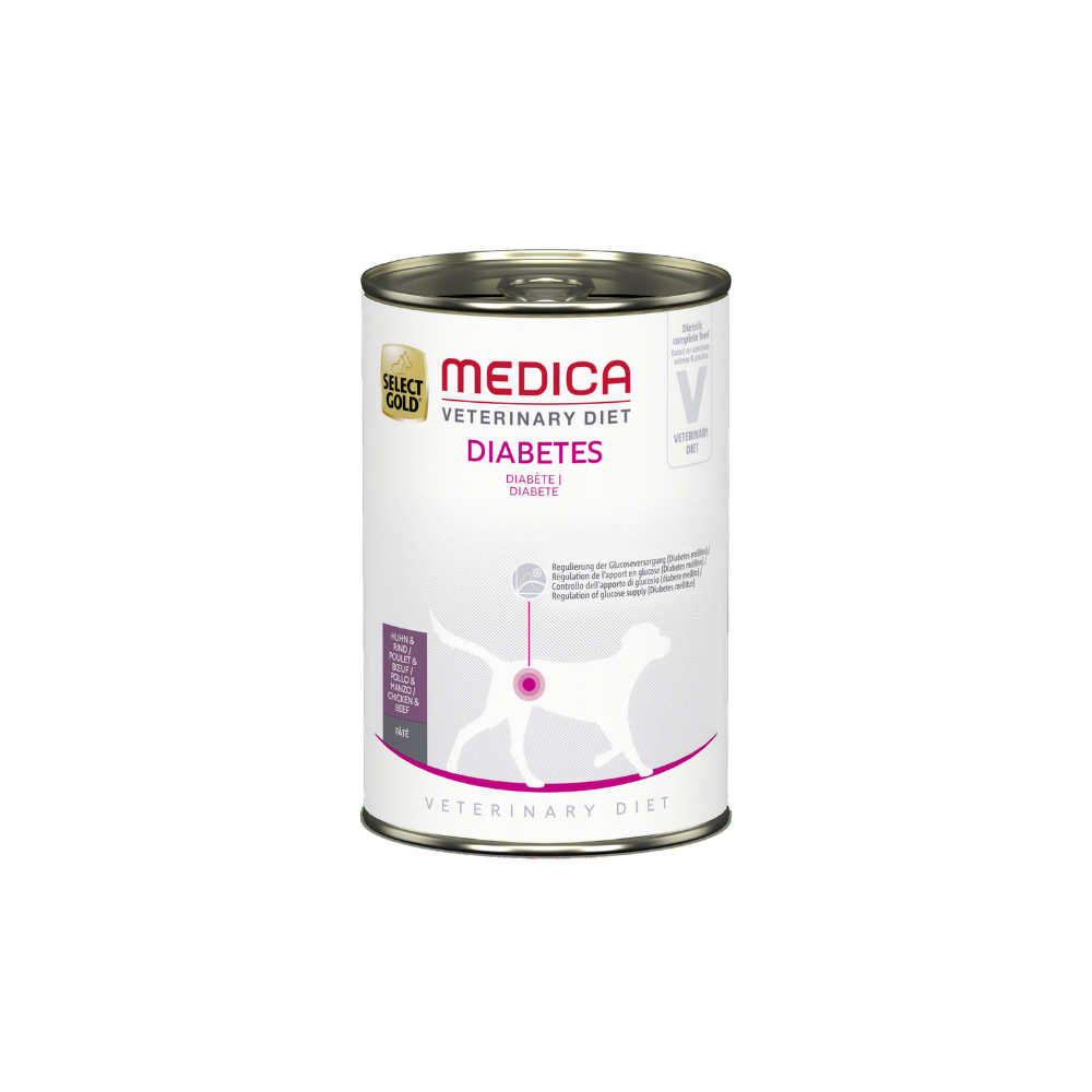 Select Gold Medica Diabetes piletina i govedina 400 g, konzerva slika 1