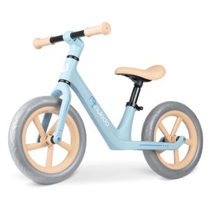 Nukido Light Flee bicikl bez pedala, plavo rozi