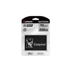 Kingston SSD 256GB 2.5" KC600SATA3,550/500MB/s3D TLC,XTS-AES 256-bit encryption