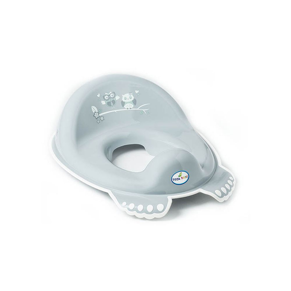 Tega Baby WC nastavak Owls SO-002, Sivi slika 1