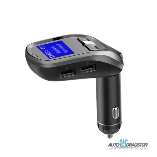 FM PREDAJNIK (TRANSMITER), USB PUNJAČ, 2 USB ULAZA, BLUETOOTH 5.0, MP3/WMA slika 1