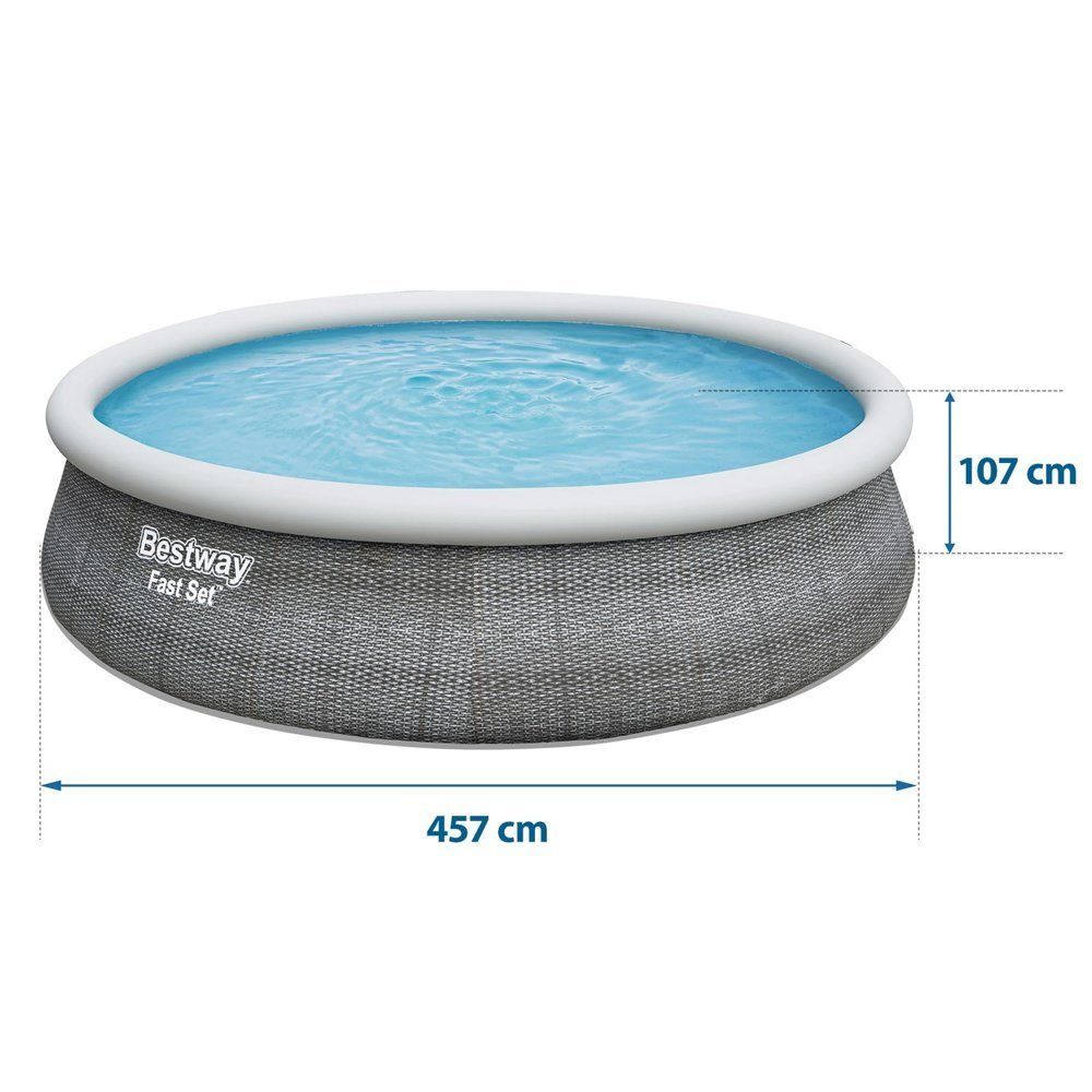 Bestway bazen 457 x 107 cm slika 7