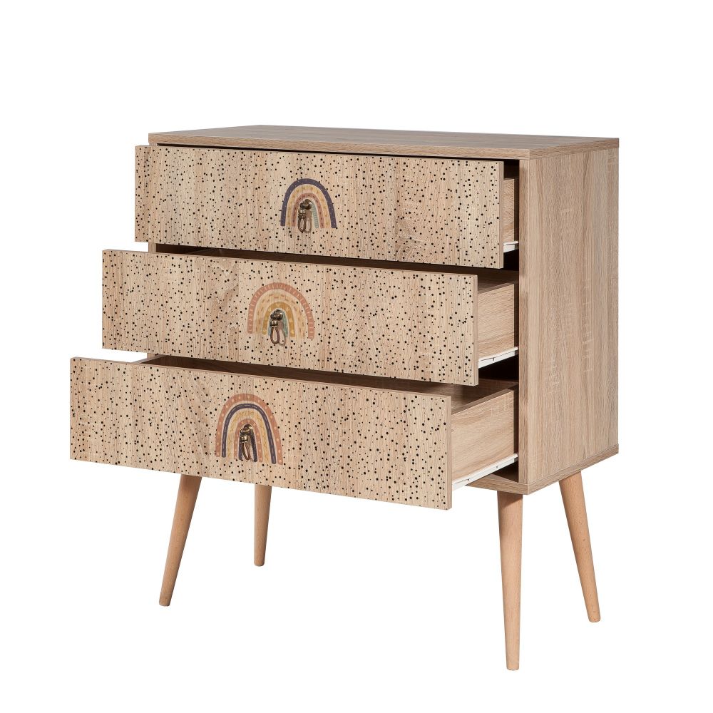 City Trio Rainbow Multicolor Komoda slika 3