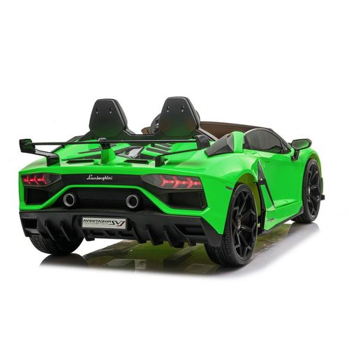 Licencirani auto na akumulator Lamborghini Aventador SX2028 - dvosjed - zeleni slika 5