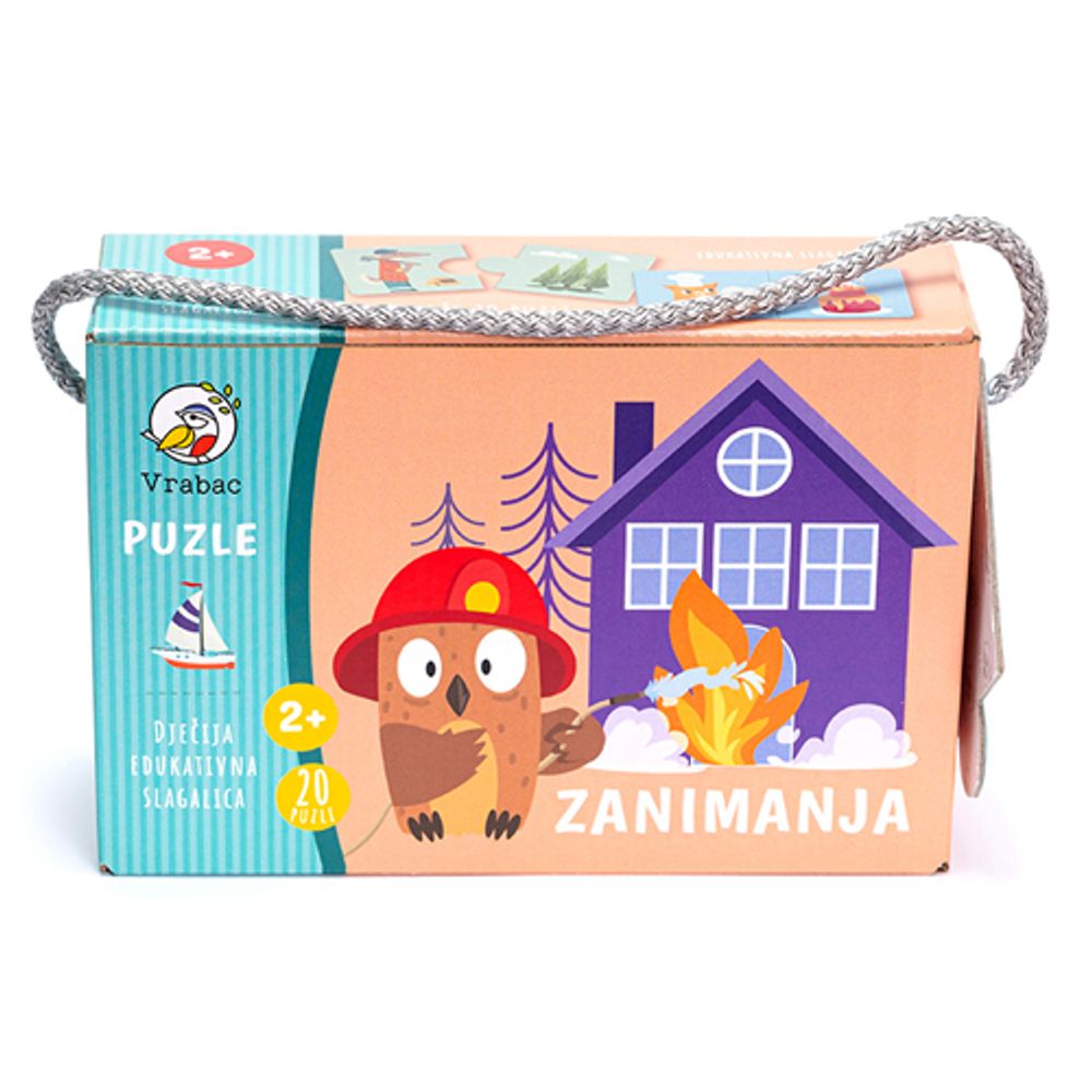 Vrabac Toddler puzle Zanimanja slika 1