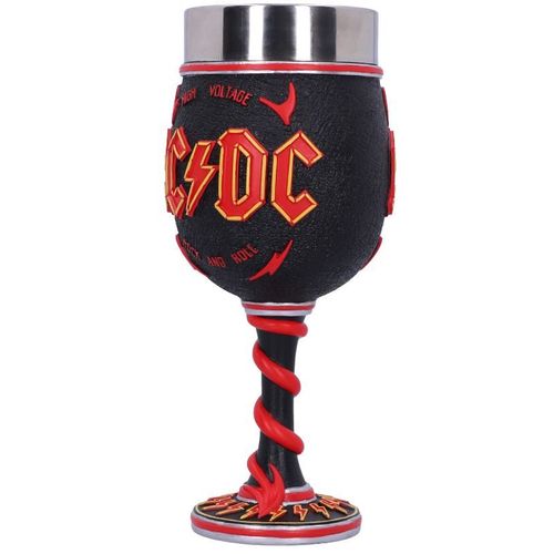 NEMESIS NOW ACDC HIGH VOLTAGE GOBLET 19.5CM slika 2