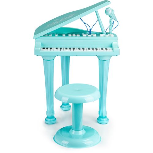 Mp3 dječji klavir s mikrofonom plavi slika 6
