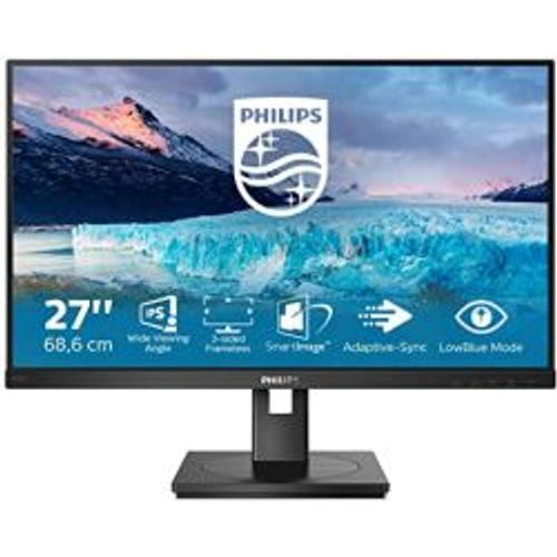 Monitor Philips 27" 272S1AE, IPS, HDMI, DP, DVI, HAS, zvu. slika 1
