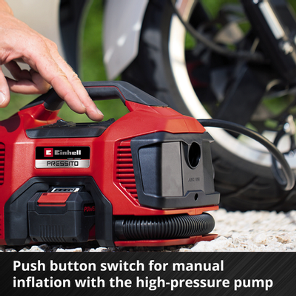 Einhell PXC aku kompresor PRESSITO 18/21 slika 9