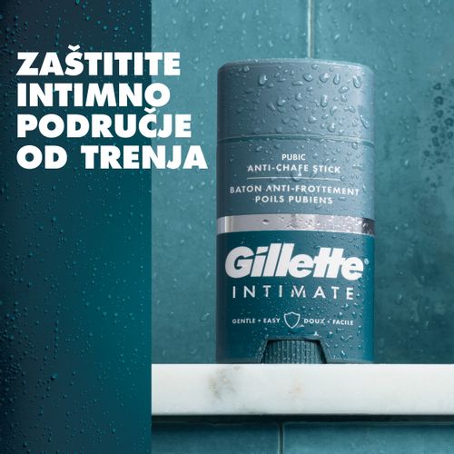 Gillette Intimate Pubic Anti-chafe Stick balzam protiv iritacije od trenja 48 g slika 2