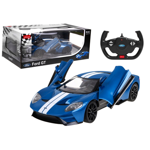 Licencirani auto na daljinsko upravljanje Ford GT 1:14 - plavi slika 1