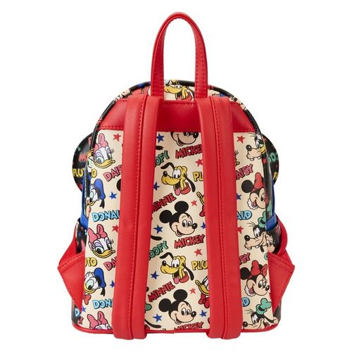 Loungefly Disney Classic Mickey i Prijatelji Ruksak + Traka za Glavu slika 5