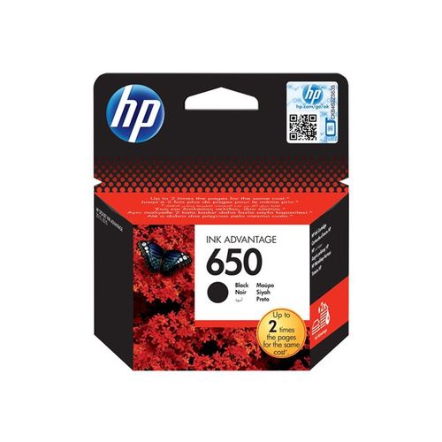 HP 650 Black Original Ink Advant. Cartr. CZ101AE#BHK slika 1