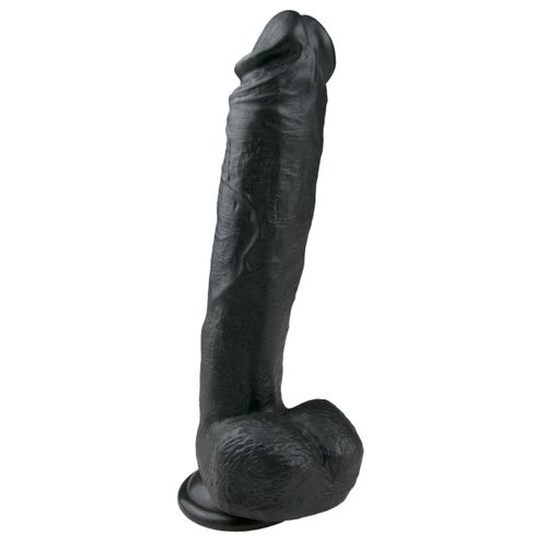 Dildo Realistic - 26,5 cm, crni slika 1