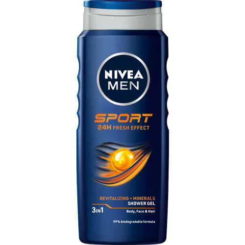 NIVEA Men Sport gel za tuširanje 500ml slika 1