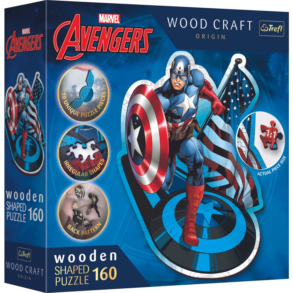 Trefl Puzzle 160 drvene sorto slika 9