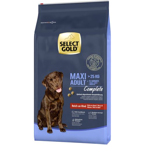 Select Gold DOG Maxi/Adult Complete govedina 12 kg slika 1