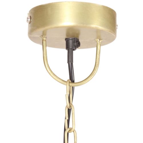 Viseća svjetiljka 25 W mjedena okrugla 48 cm E27 slika 21