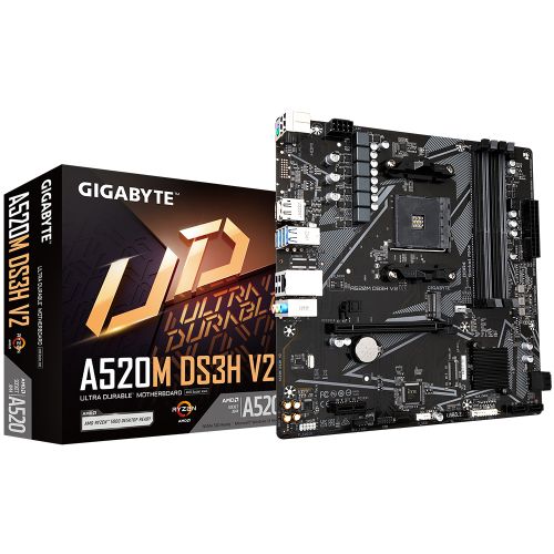 Gigabyte AMD AM4 A520M DS3H V2 1.0 slika 1