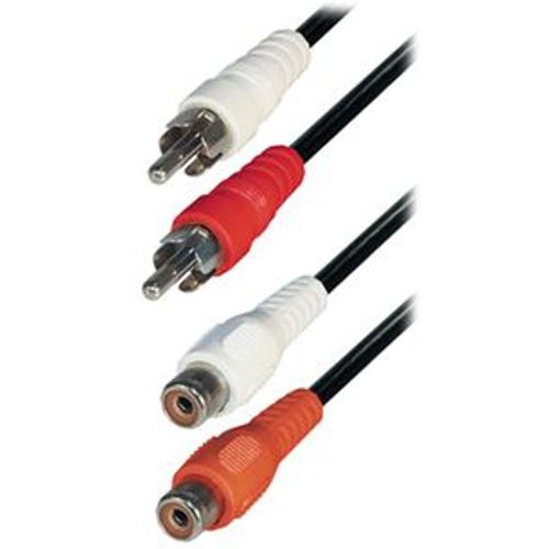 Transmedia 2x RCA-plug - 2x RCA-jack, 5m slika 1