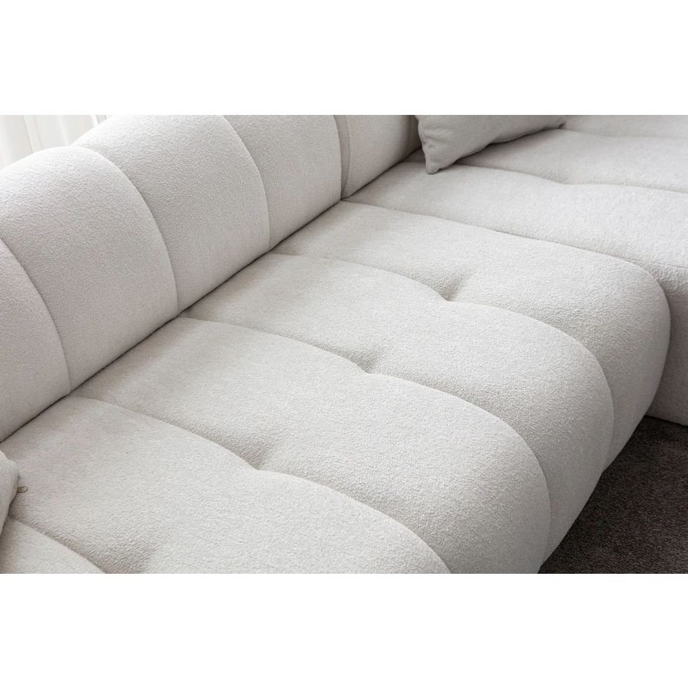 Ugaona Sofa Petra Desna - Bijela slika 6