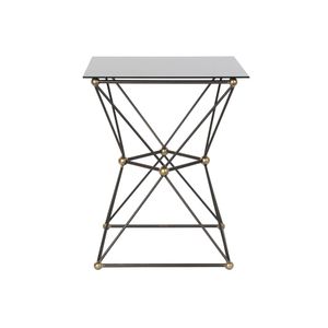 Pomoćni stolić DKD Home Decor Metal Kristal (45 x 45 x 55.5 cm)