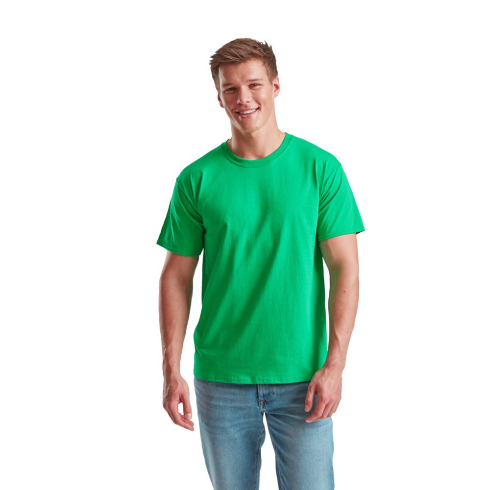 Fruit Of The Loom Majica kratkih rukava T-Shirt 165g - Zelena XL slika 2