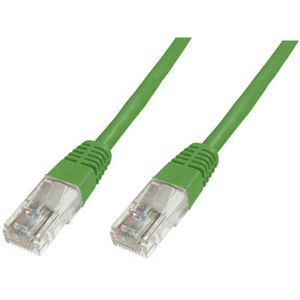 Digitus DK-1511-030/G RJ45 mrežni kabel, Patch kabel cat 5e U/UTP 3.00 m zelena  1 St.